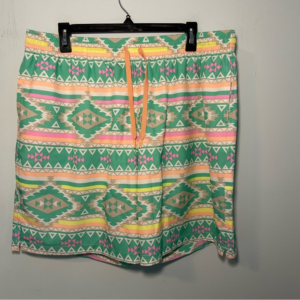 Chubbies Aztec MulticolorThe En Fuegos 7" Stretch Classic Swim Trunk Size XXL